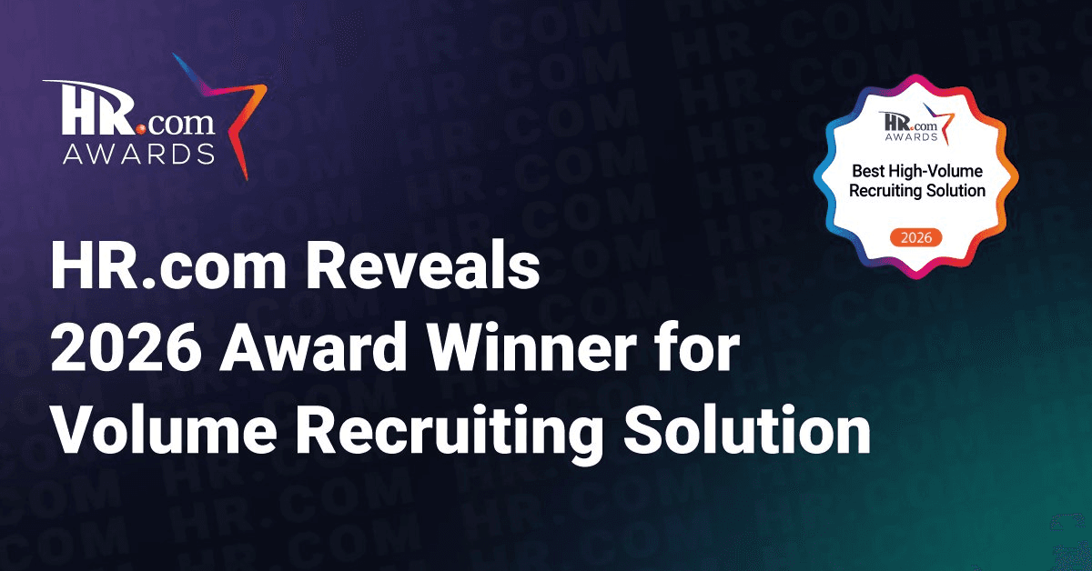 UKG Rapid Hire Named 2026 Best High-Volume Recruiting Solution by HR.com