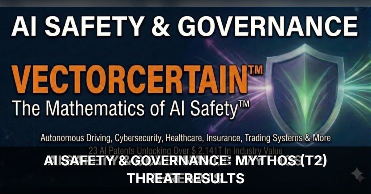 VectorCertain Validates 100% Detection Rate Against AI Agent Scope Expansion Threat