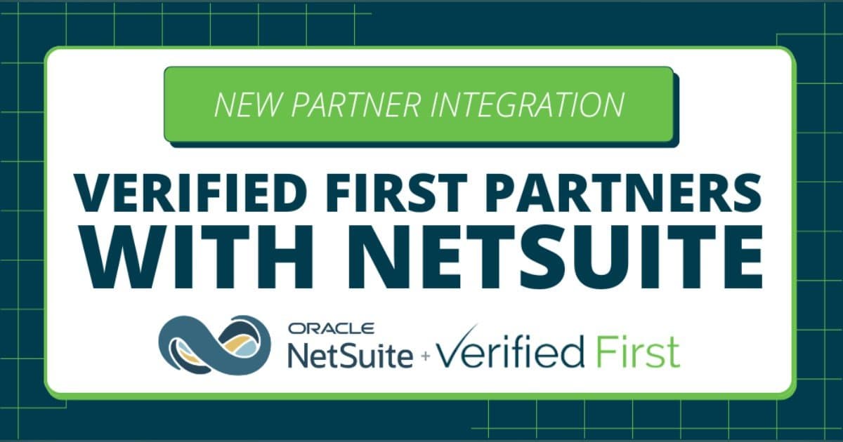 Verified First Launches NetSuite Background Screening Integration