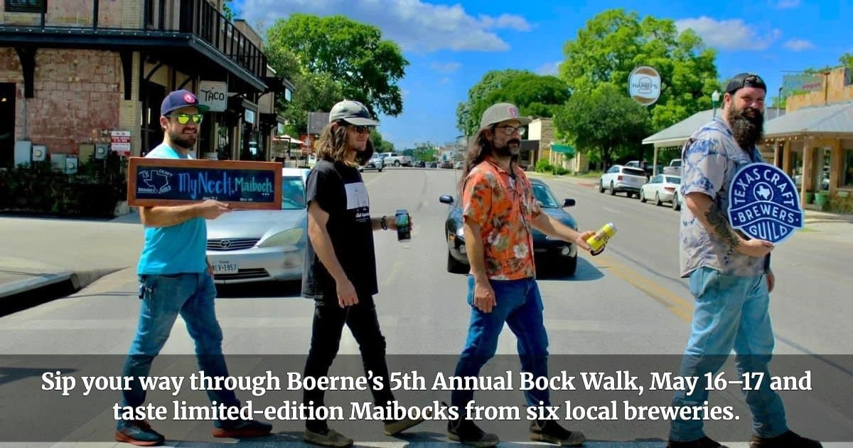 Boerne Craft Beer Week: 5th Annual Bock Walk Returns
