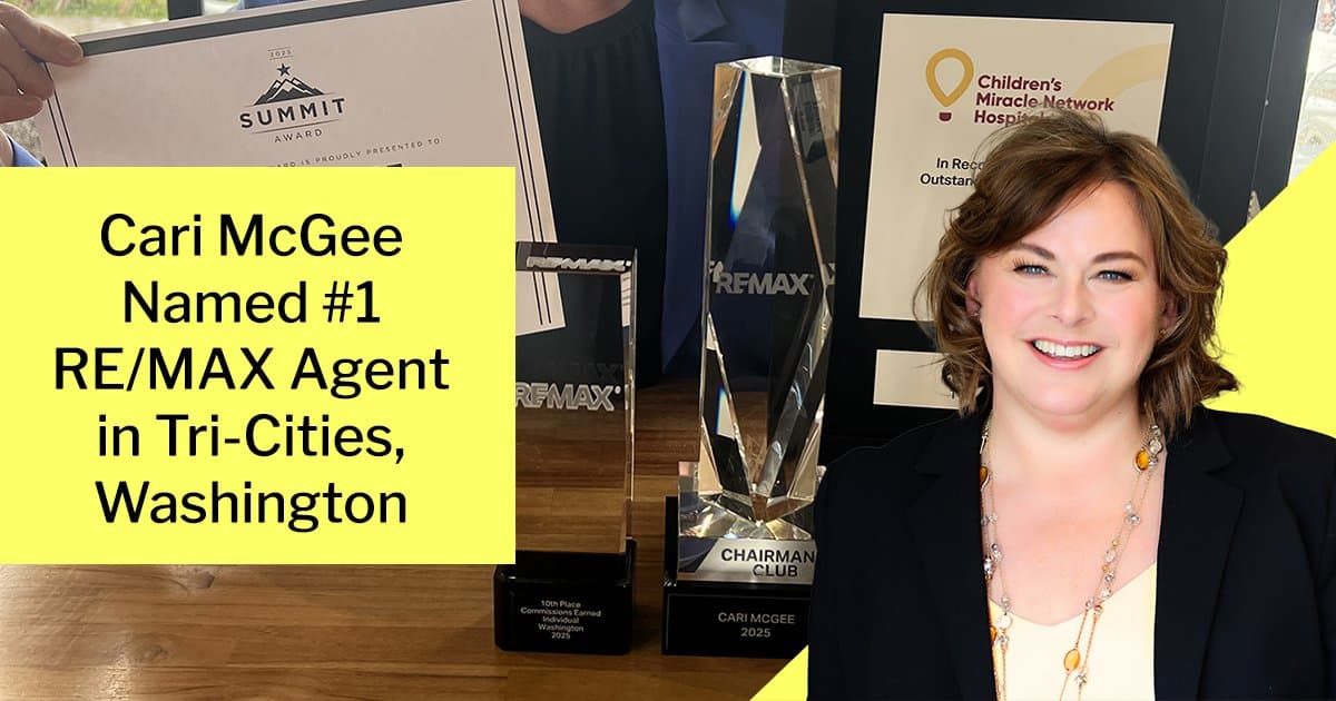 Cari McGee Named #1 RE/MAX Agent in Tri-Cities
