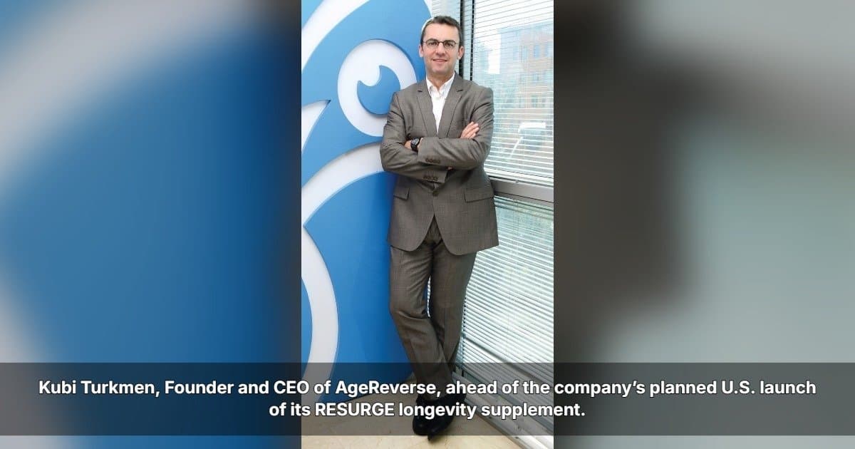 AgeReverse Launches RESURGE Longevity Supplement in U.S.