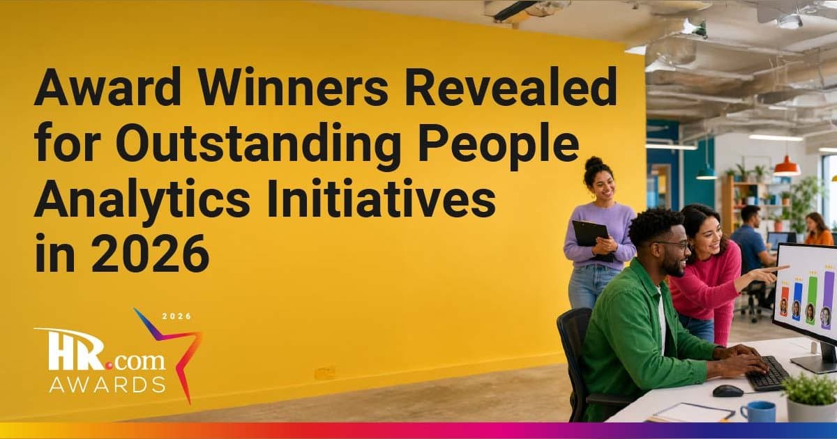 HR.com Announces 2026 People Analytics Awards Winners