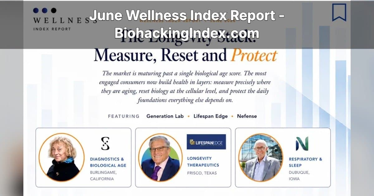 Wellness Report: Beyond Longevity to Quality of Life
