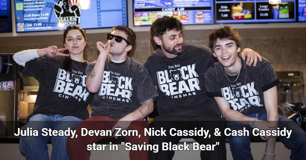 Maine Filmmakers Release 'Saving Black Bear' in Local Cinemas