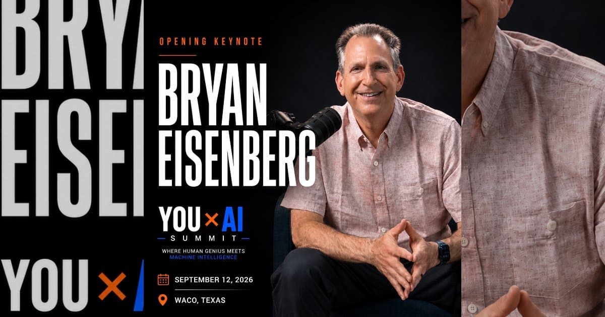 AI Pioneer Bryan Eisenberg Keynotes YOU x AI Summit