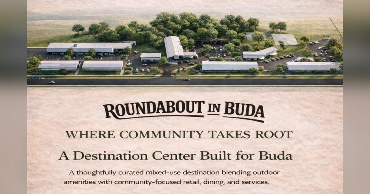 Buda Celebrates Groundbreaking for The Roundabout
