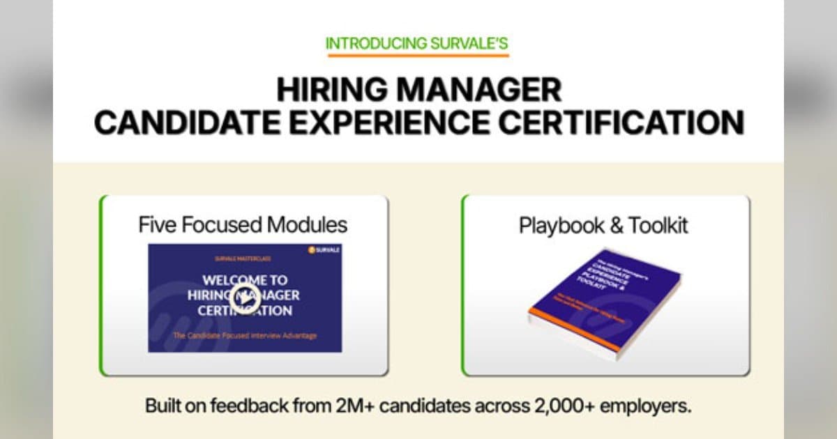 Survale Launches Hiring Manager Certification Program