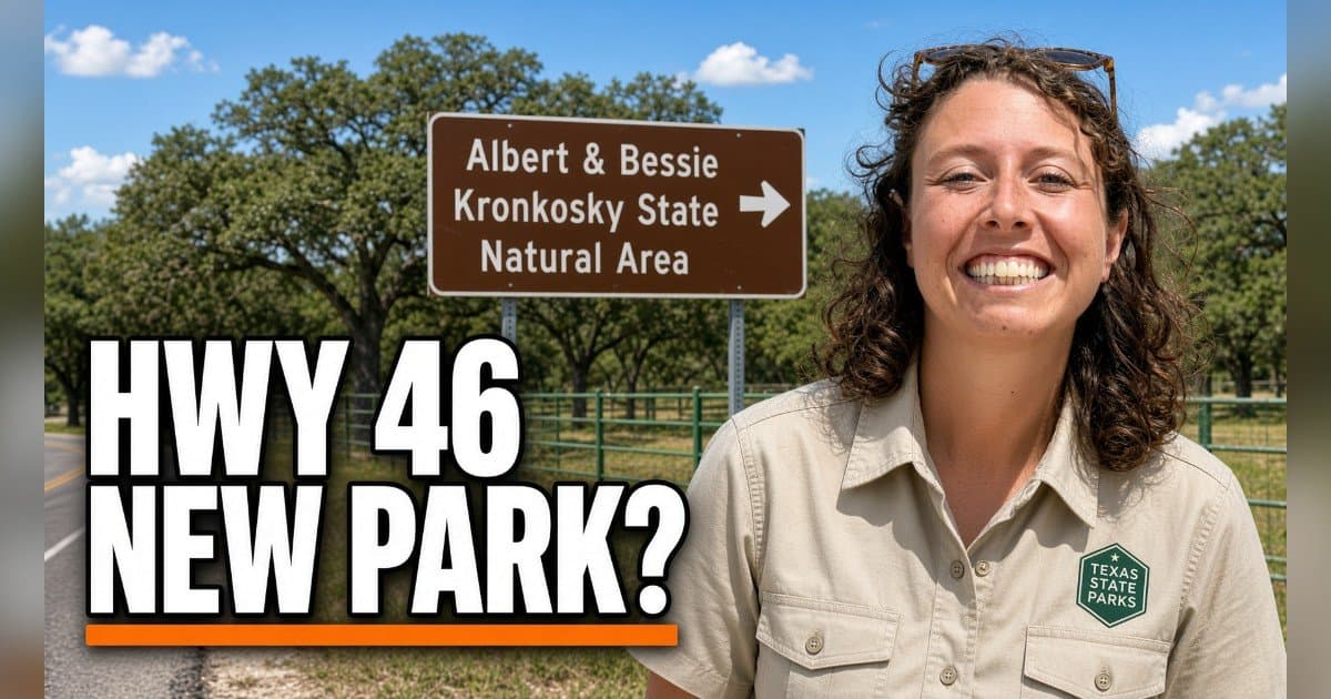 New Texas Natural Area Opens Late 2026 Near Boerne