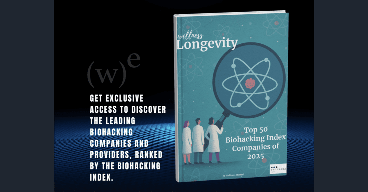 2025 Biohacking Index Top 50 Report Released, Setting New Standard for Trust and Transparency in Wellness
