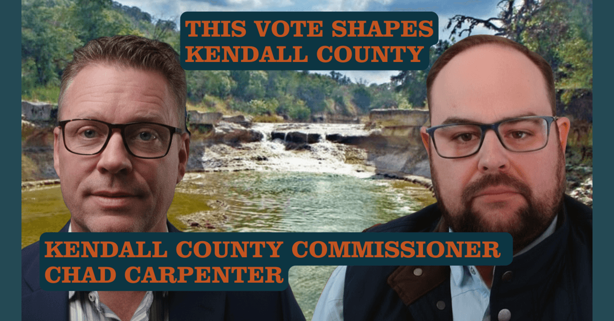 Kendall County Commissioner Discusses Growth Challenges, Water Sustainability, and Local Governance on Vote Like a Texan