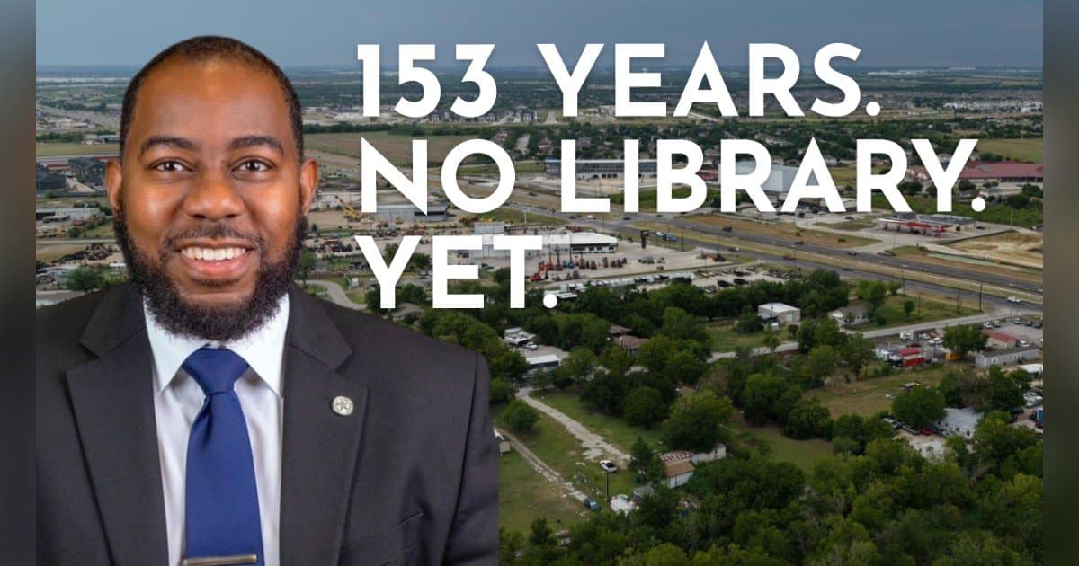 Manor, TX Booms 225%: Building First Library, Hospital