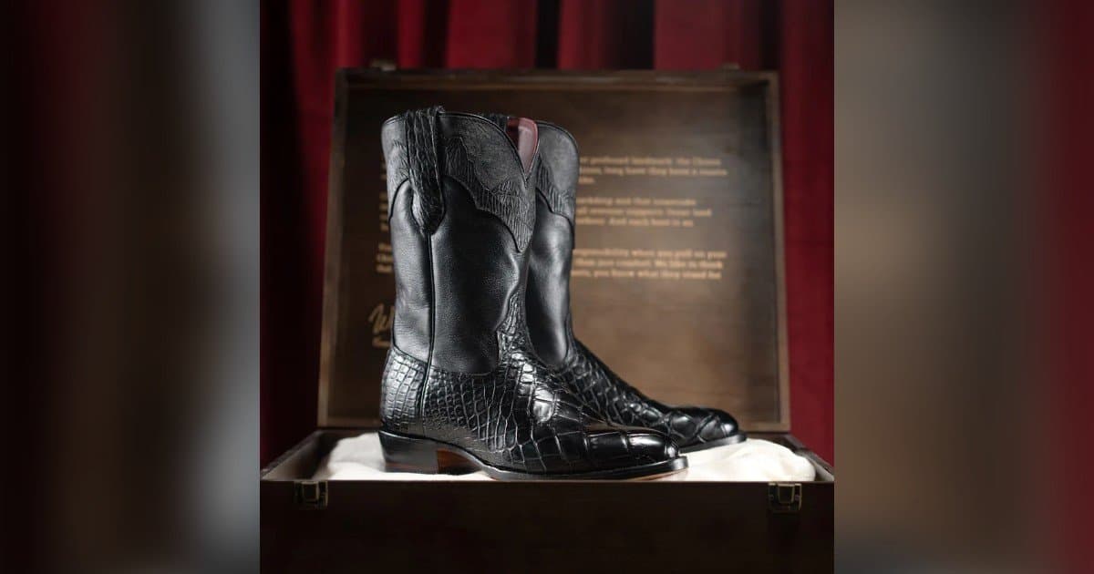 Chisos Releases Rare Texas Alligator Cowboy Boots